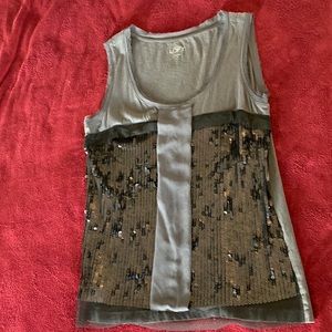 Loft sequins fancy top. Small